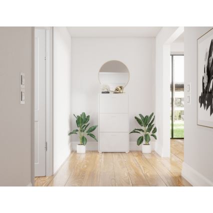 Ντουλάπι παπουτσιών PIGO λευκό