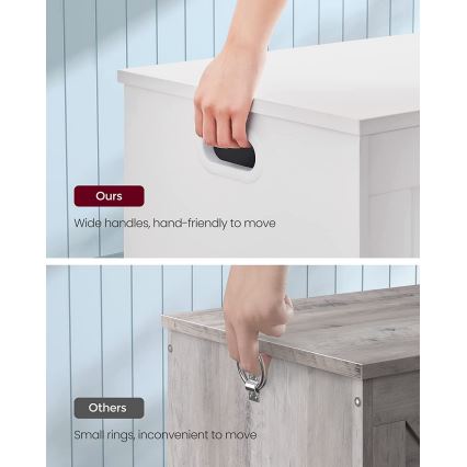 Ντουλάπι παπουτσιών TOVIAN λευκό