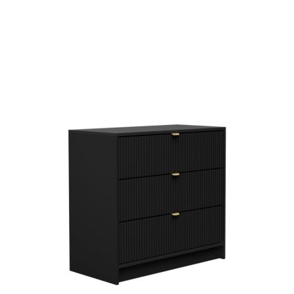 Ντουλάπι TIRENO 75x80 cm μαύρο