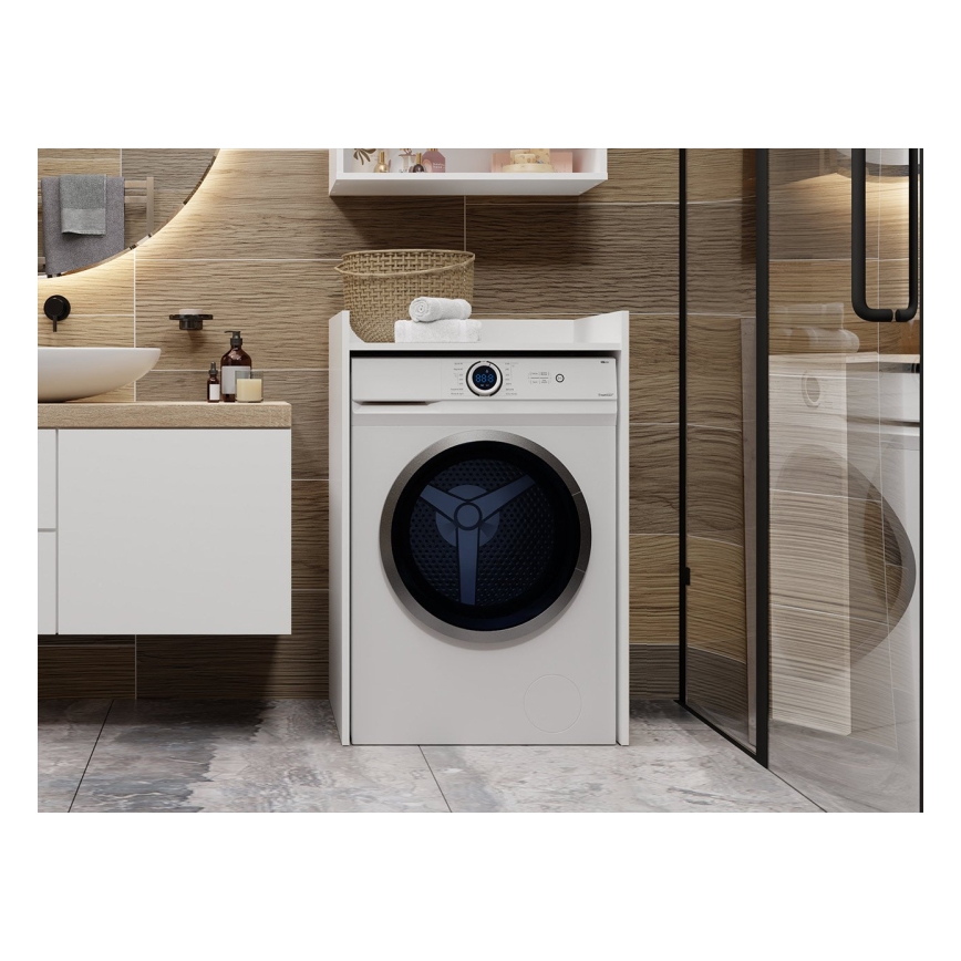 Ντουλάπι για πλυντήριο ρούχων POLA 98x64 cm λευκό