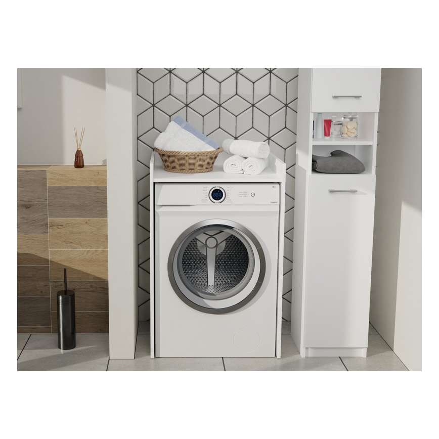 Ντουλάπι για πλυντήριο ρούχων POLA 98x64 cm λευκό