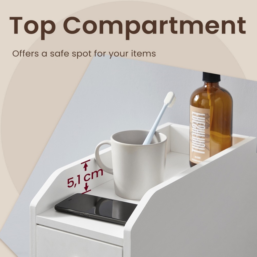 Ντουλάπι ZURI λευκό