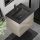 Ντουλάπι μπάνιου με νιπτήρα KENWOOD 61x52x45 cm marakesh/μαύρο