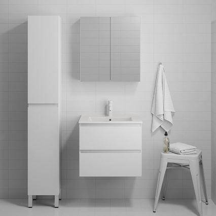 Ντουλάπι μπάνιου με νιπτήρα KENWOOD 61x52x47 cm λευκό
