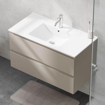 Ντουλάπι μπάνιου με νιπτήρα KENWOOD 91x50x45 cm marakesh