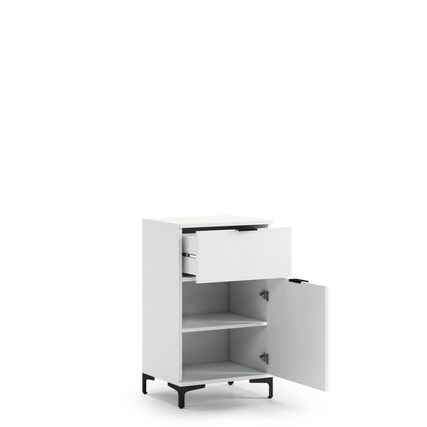 Ντουλάπι με συρτάρι LORA λευκό