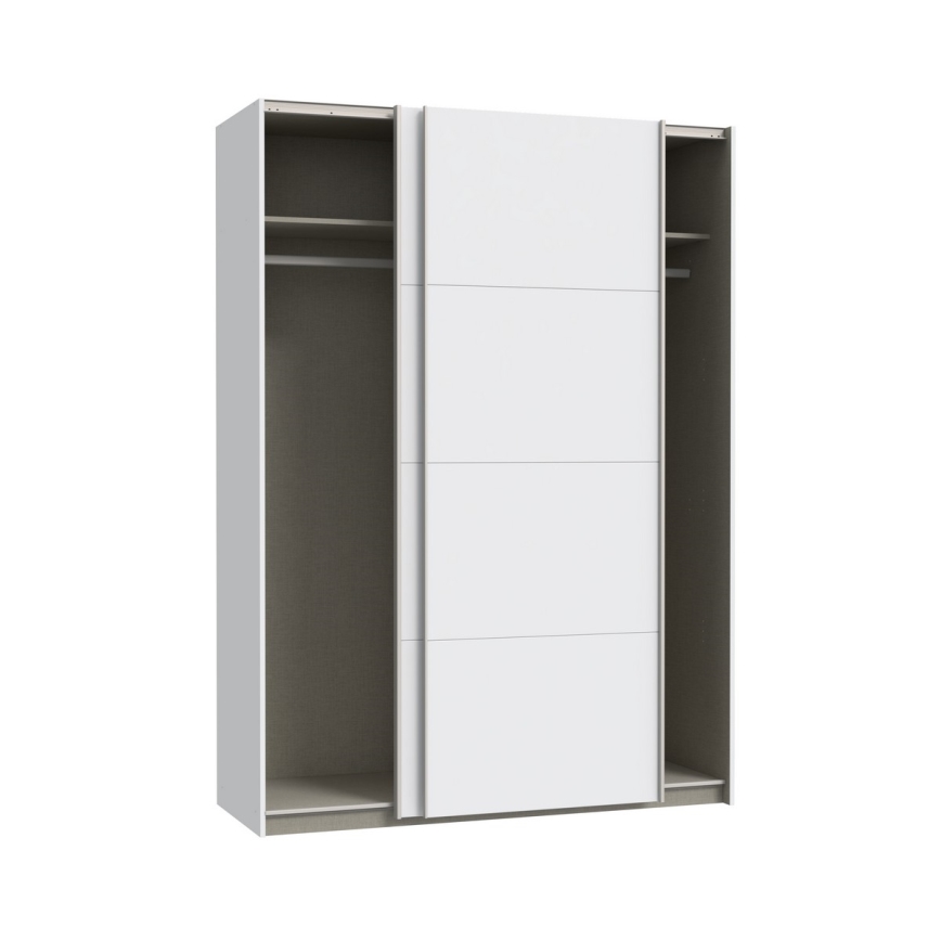 Ντουλάπα KARO 150x210 cm, λευκή
