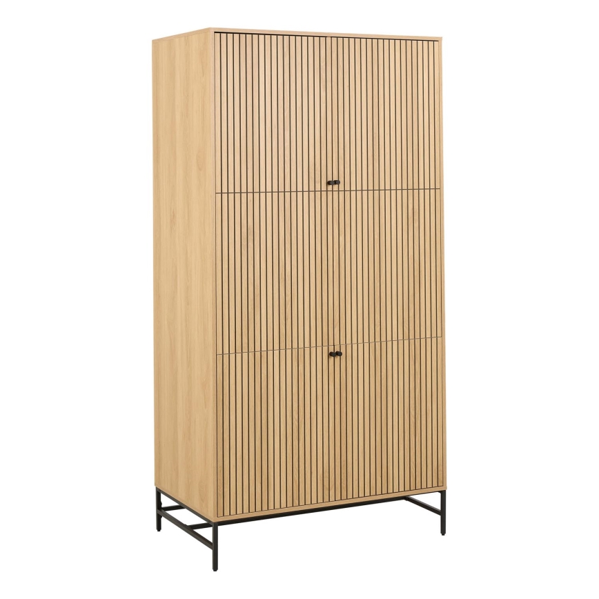 Ντουλάπα OLIVIA 99x200 cm, σε απόχρωση δρυός