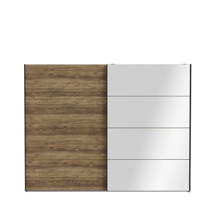 Ντουλάπα με καθρέφτη OREN 270x210 cm δρυς Artisan