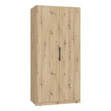 Ντουλάπα ρούχων MARO 100x213 cm, σε απόχρωση Artisan δρυός
