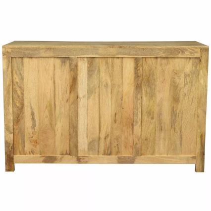 Ντουλάπι HINA 90x160 cm μασίφ ξύλο/μάνγκο