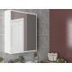 Ντουλάπι μπάνιου με καθρέφτη KAYLA 78x60 cm λευκό