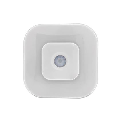 Νυχτερινό φωτιστικό LED με αισθητήρα LED/0,5W/4,5V 3xAAA λευκό