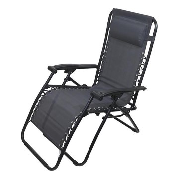 Ξαπλώστρα/Καρέκλα πτυσσόμενη γκρι