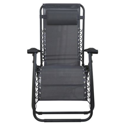 Ξαπλώστρα/Καρέκλα πτυσσόμενη γκρι