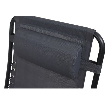 Ξαπλώστρα/Καρέκλα πτυσσόμενη γκρι