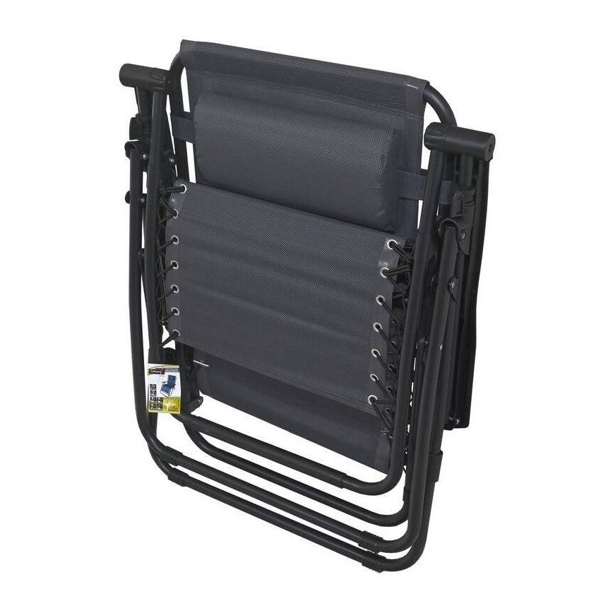 Ξαπλώστρα/Καρέκλα πτυσσόμενη γκρι