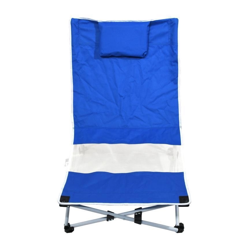 Ξαπλώστρα - καρεκλάκι παραλίας μπλε
