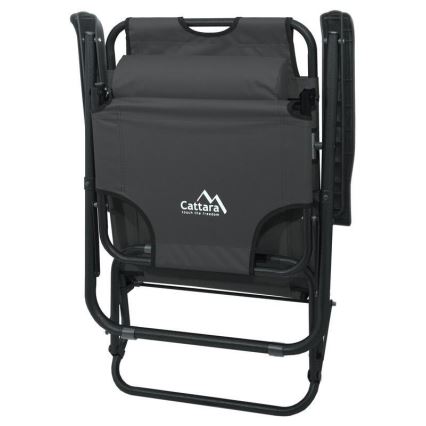 Ξαπλώστρα κήπου αναδιπλώμενη ανθρακί