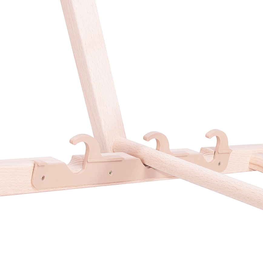 Ξαπλώστρα κήπου ανθρακί/οξιά