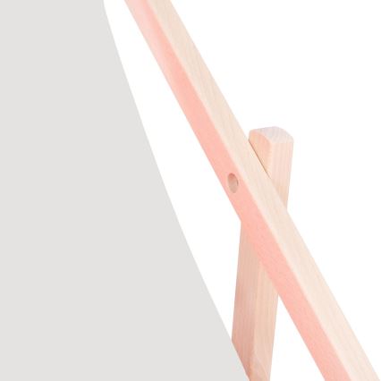 Ξαπλώστρα κήπου γκρι/οξιά