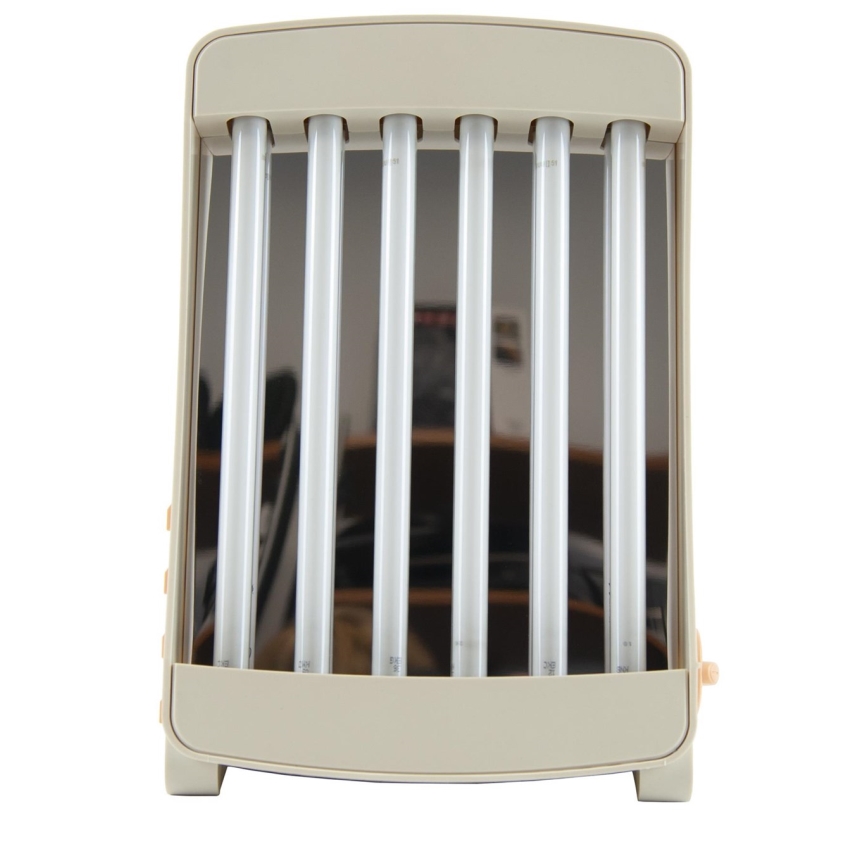 Οικιακό σολάριουμ προσώπου Cosmedico με 6 πολύχρωμους UV-σωλήνες, 90W/230V