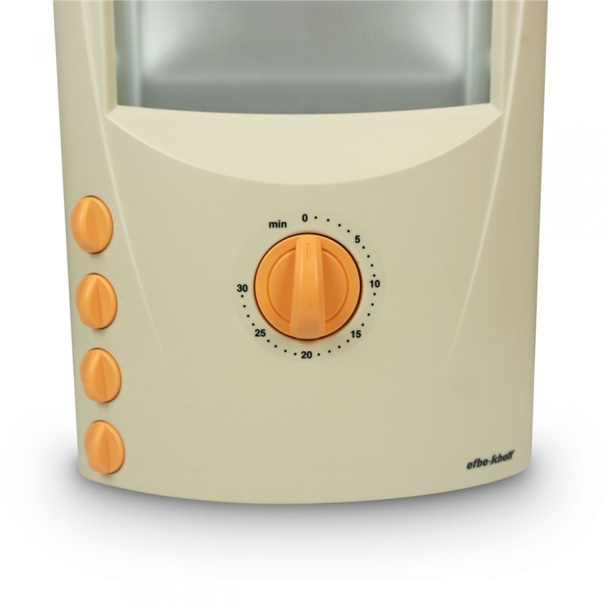 Οικιακό σολάριουμ με ισχυρή λάμπα αλογόνου και ενσωματωμένο φίλτρο UV 440W/230V