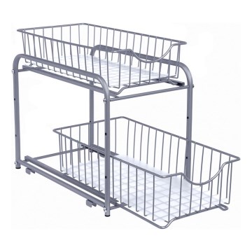 Οικιακός οργανωτής αποθήκευσης MARGE — γκρι