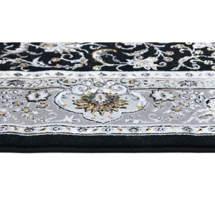 Οριεντάλ χαλί GRECE 120x170 cm 2150 g/m2 μαύρο/γκρι/λευκό