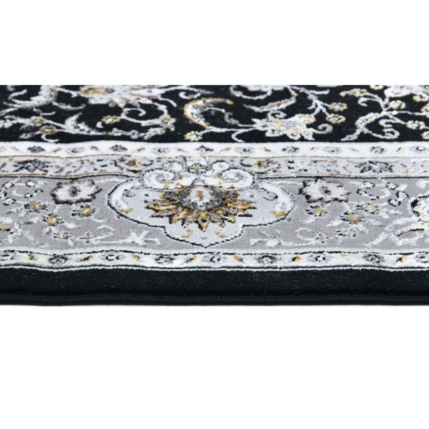 Οριεντάλ χαλί GRECE 120x170 cm 2150 g/m2 μαύρο/γκρι/λευκό