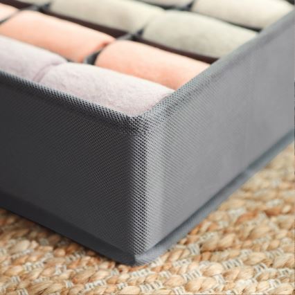 Οργανωτής εσωρούχων για συρτάρι GRANT, γκρι