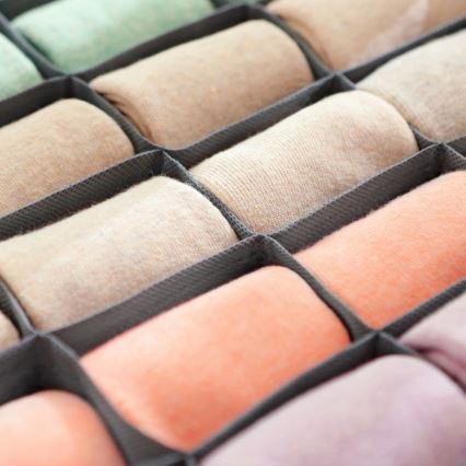 Οργανωτής εσωρούχων για συρτάρι GRANT, γκρι