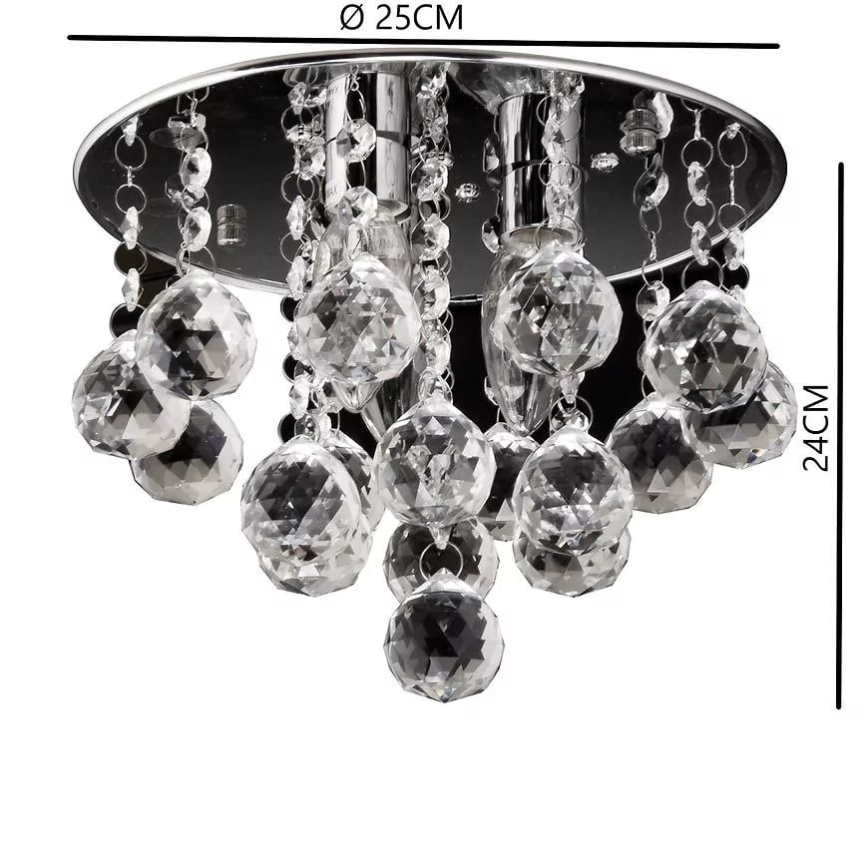 Φωτιστικό οροφής 3xE14/60W/230V