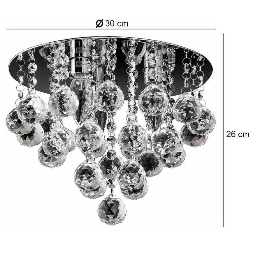 Φωτιστικό οροφής 3xE14/60W/230V