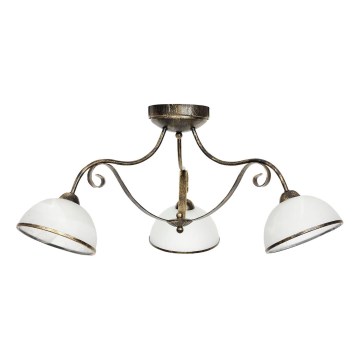 Οροφιαίο φωτιστικό ANTICA 3xE27/60W/230V