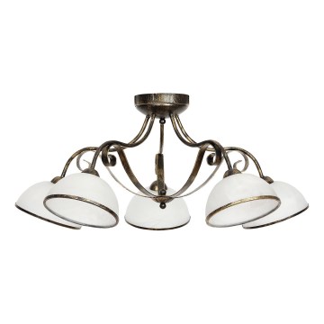 Οροφιαίο φωτιστικό ANTICA 5xE27/60W/230V