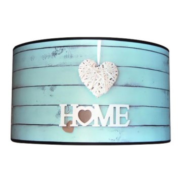 Οροφιαίο φωτιστικό HOME 2xE27/60W/230V μπλε