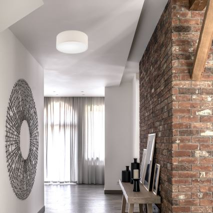 Οροφιαίο φωτιστικό SIRJA 1xE27/60W/230V διάμ. 35 εκ. κρεμ