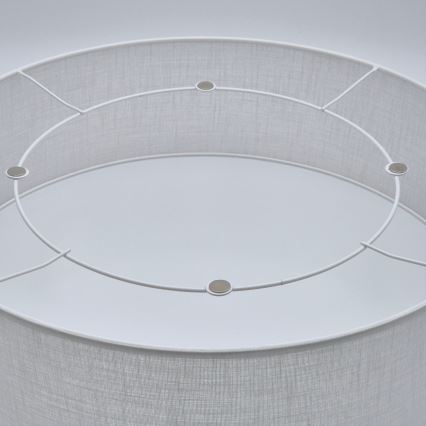 Οροφιαίο φωτιστικό SIRJA 2xE27/60W/230V διάμ. 45 εκ. λευκό