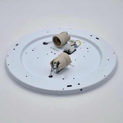 Οροφιαίο φωτιστικό SIRJA 2xE27/60W/230V διάμετρος 45 εκ. κρεμ