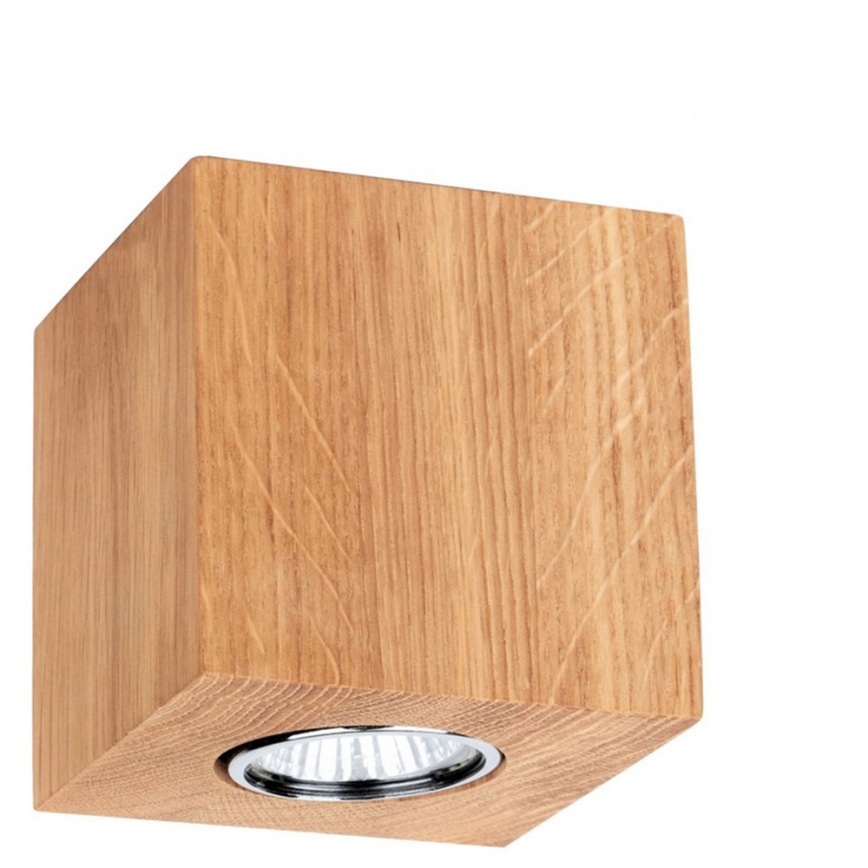 Οροφιαίο φωτιστικό WOODDREAM 1xGU10/6W/230V δρυς