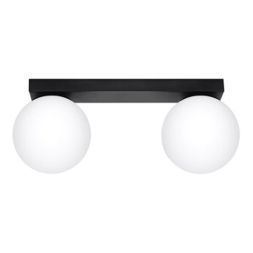 Οροφιαίο φωτιστικό YOLI 2xG9/12W/230V μαύρο