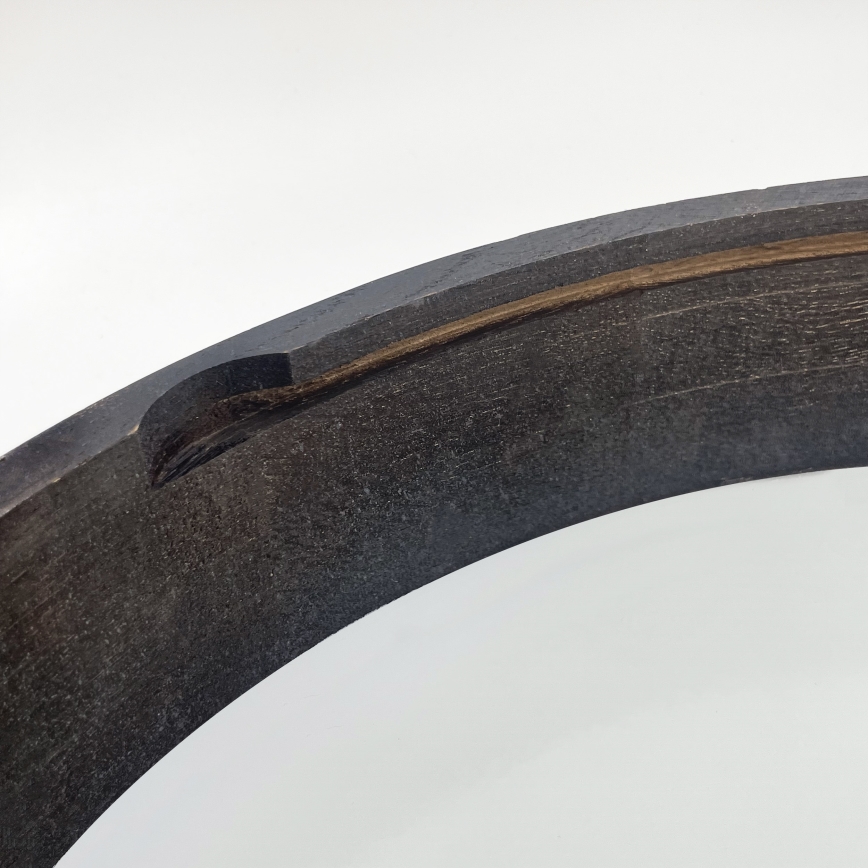 Φωτιστικό οροφής OAK SMOKY 1xE27/15W/230V ? 27,5 εκ. δρυς/σκούρο καφέ