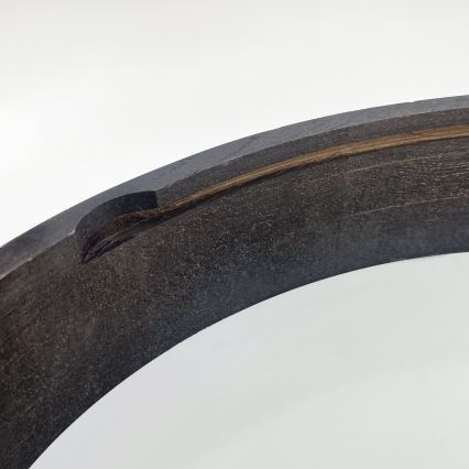 Φωτιστικό οροφής OAK SMOKY 2xE27/15W/230V ? 37,5 εκ. δρυς/σκούρο καφέ