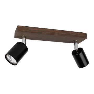 Οροφιαίο σποτ φωτιστικό MANARA 2xGU10/5W/230V πεύκο
