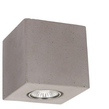Οροφιαίο φωτιστικό CONCRETEDREAM 1xGU10/6W/230V από σκυρόδεμα