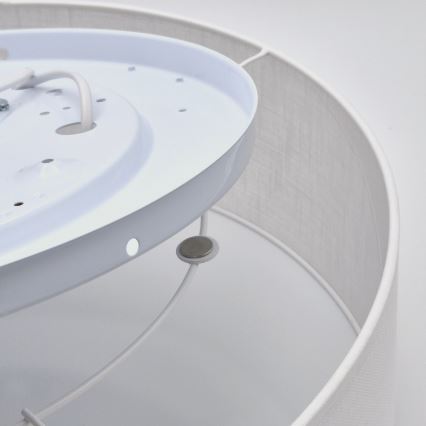 Οροφιαίο φωτιστικό SIRJA 2xE27/60W/230V διάμ. 45 εκ. λευκό