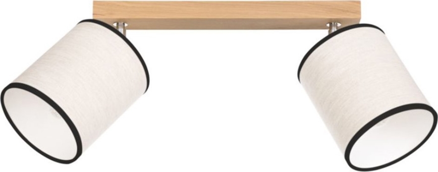 Οροφιαίο φωτιστικό σημείου BOHO 2xE27/25W/230V δρυς