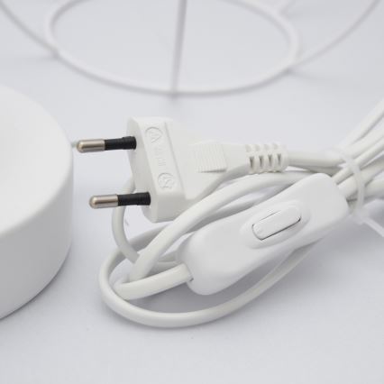 Παιδική επιτραπέζια λάμπα STARS 1xE27/15W/230V ροζ/λευκό