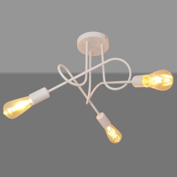 Παιδικό επιτοίχιο φωτιστικό OXFORD 3xE27/15W/230V λευκό